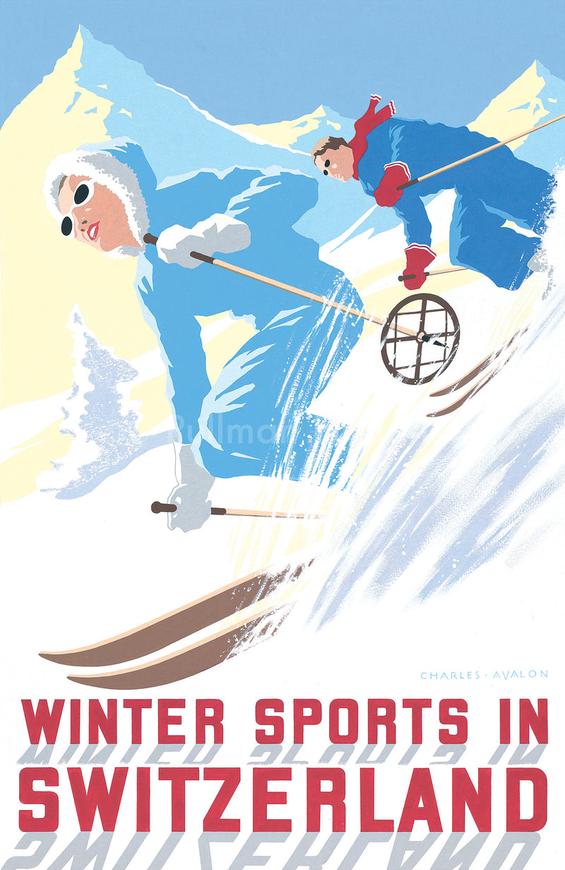 Switzerland: 'Winter Sports in Switzerland' - Pullman Editions