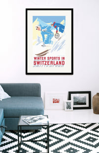 Switzerland: 'Winter Sports in Switzerland' - Pullman Editions