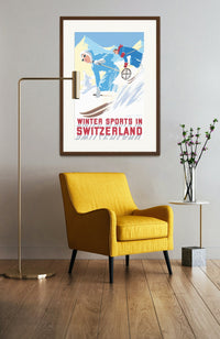 Switzerland: 'Winter Sports in Switzerland' - Pullman Editions