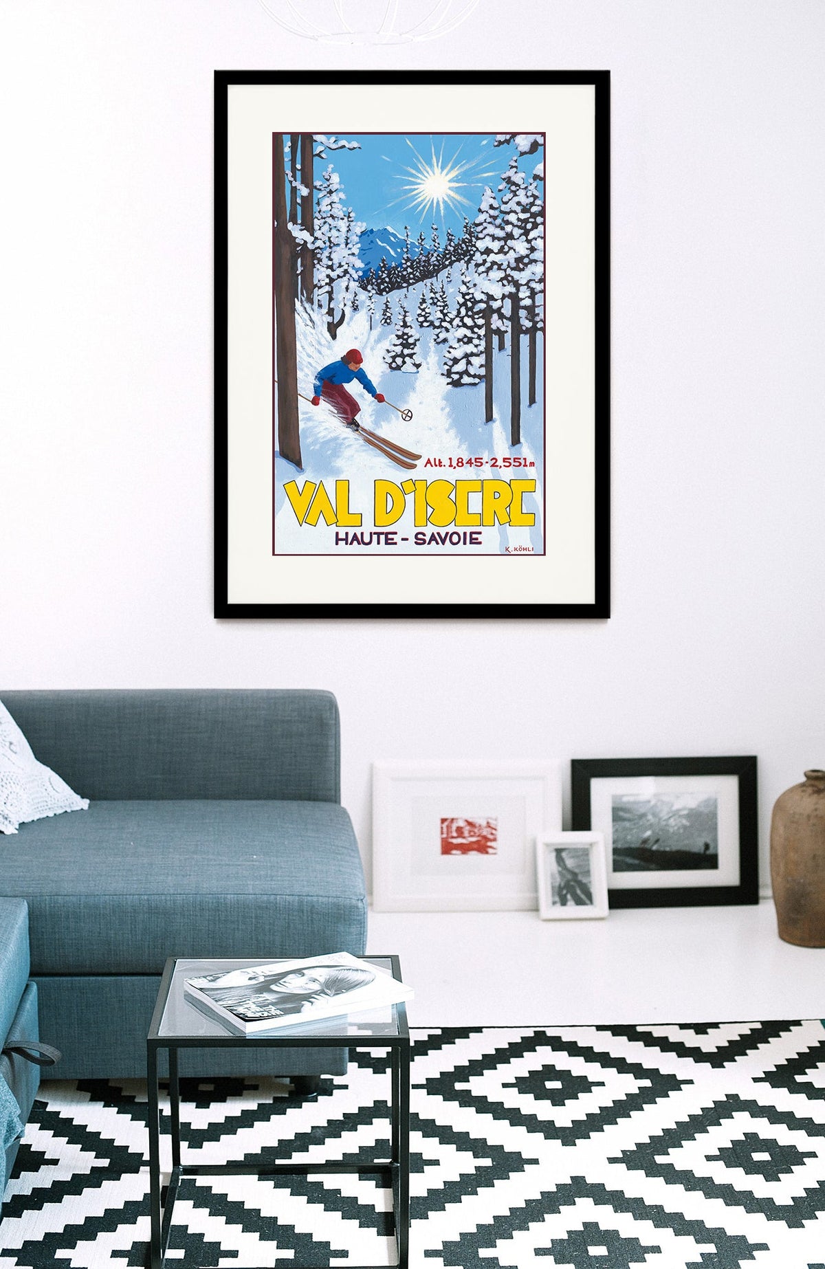 Val d'Isère: 'Off - piste Skier' - Pullman Editions