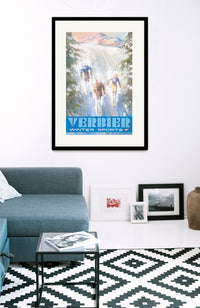 Verbier: 'Downhill Skiers' - Pullman Editions