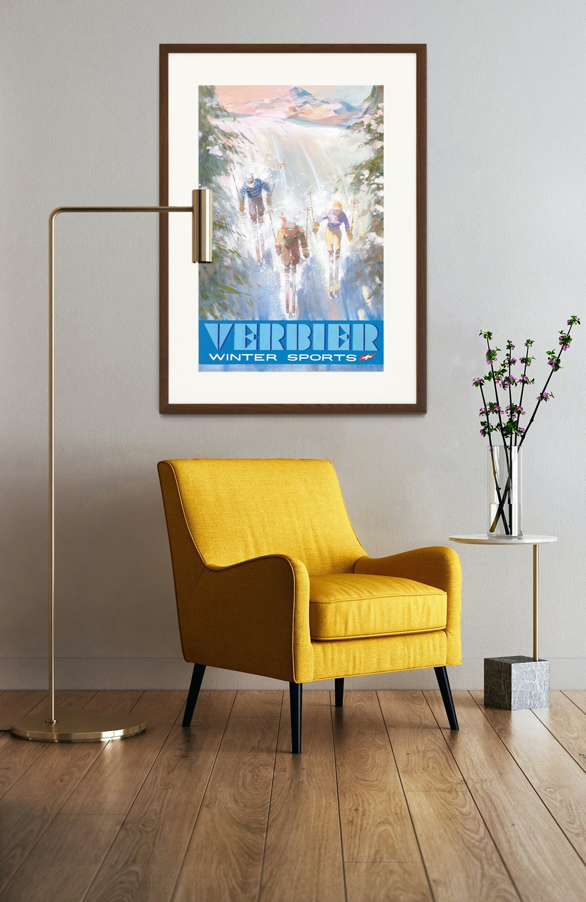 Verbier: 'Downhill Skiers' - Pullman Editions